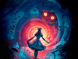 Down the Rabbit Hole Halloween Party Promotion