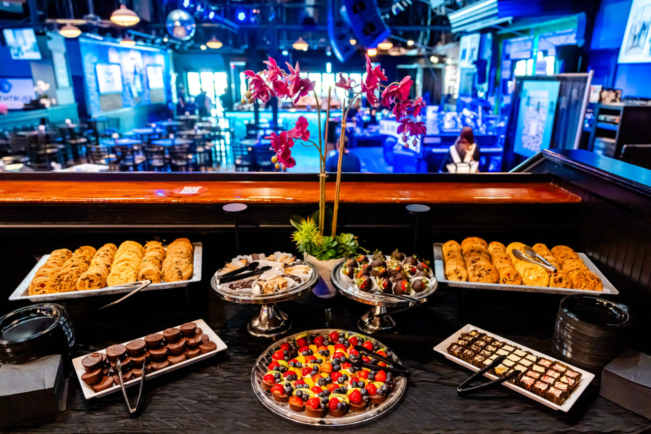food spread buffet