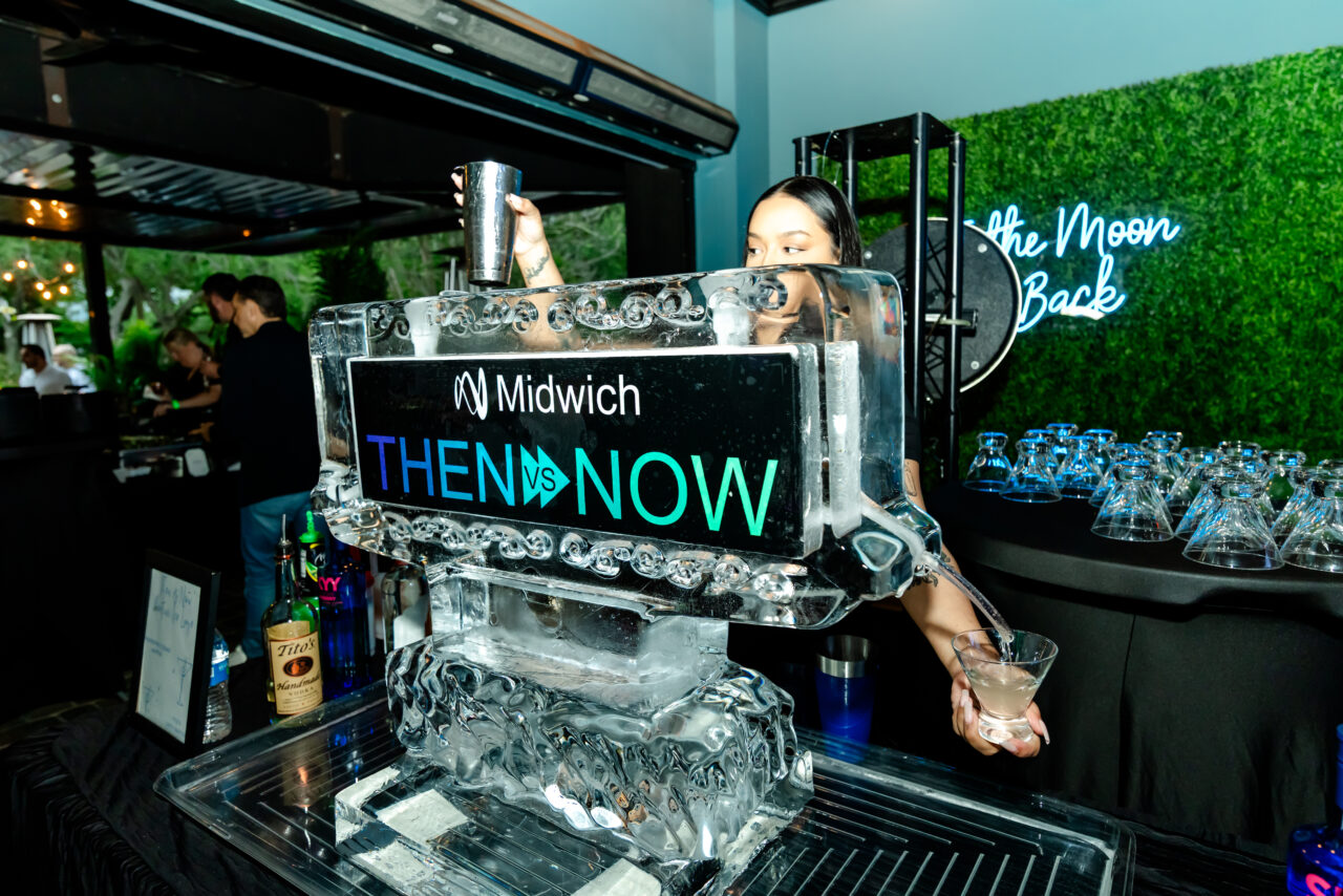 corporate event ice luge