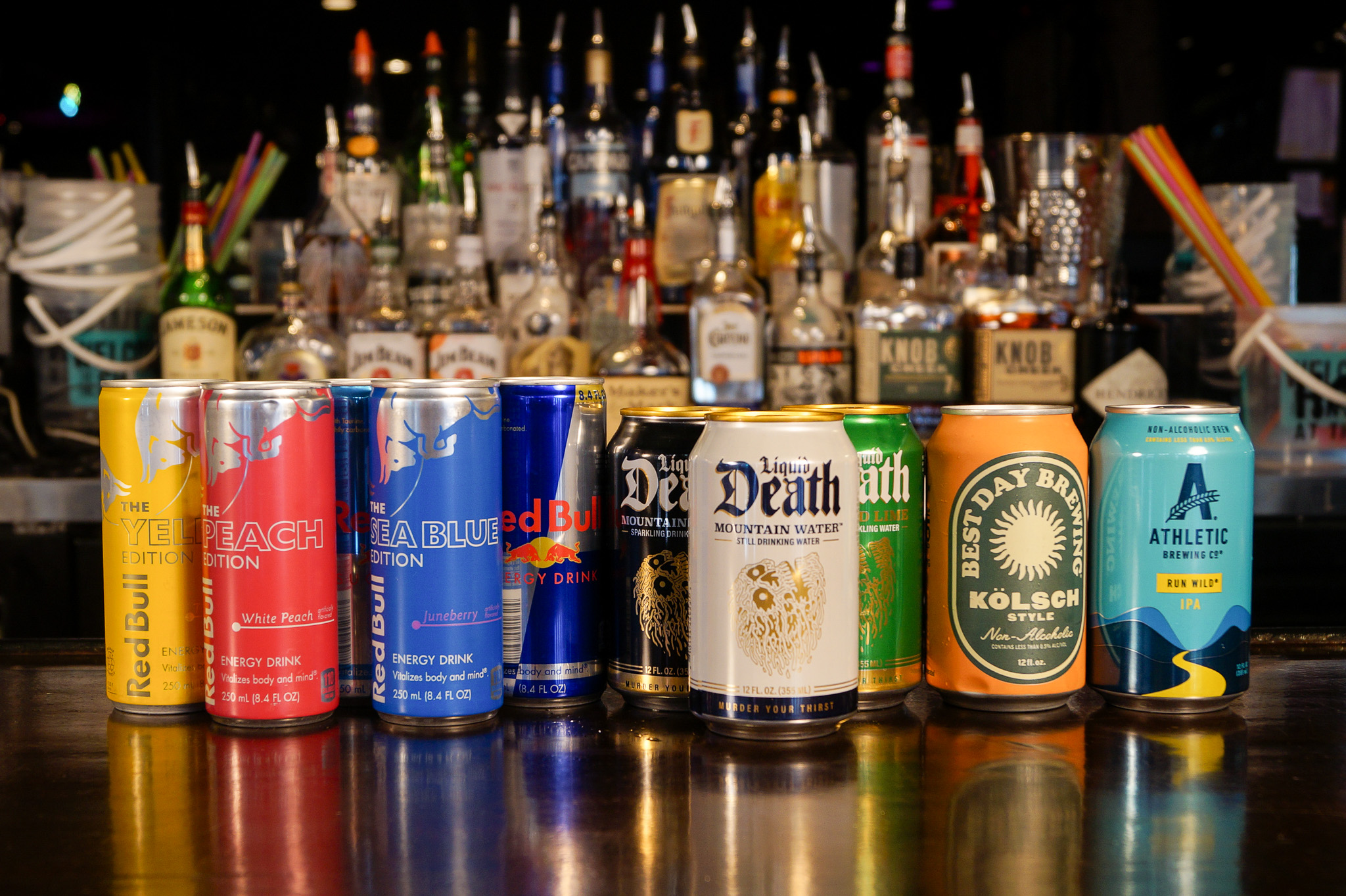 PHOTO OF NON ALCOHOLIC DRINK OPTIONS