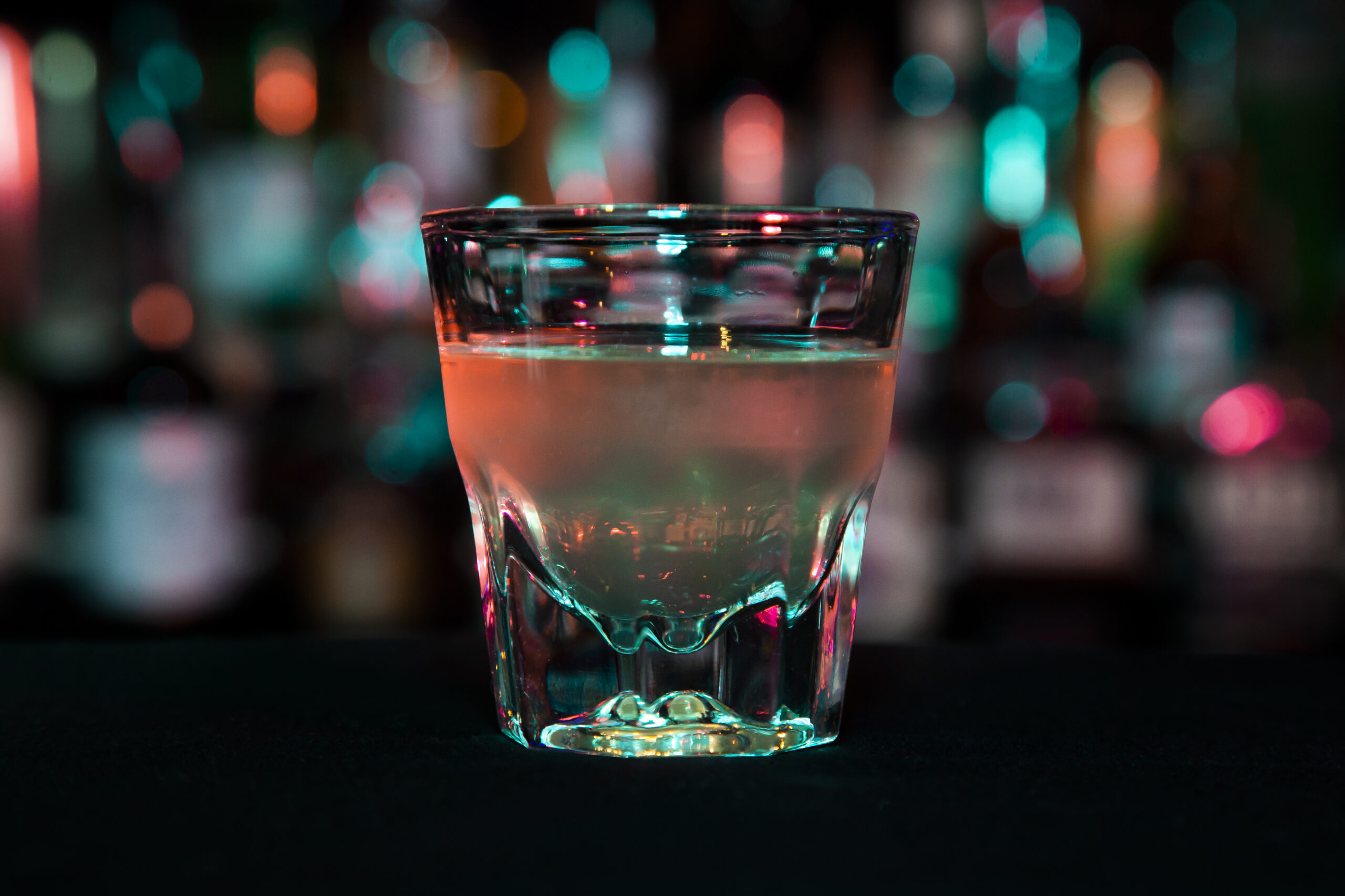 photo of the green tea shot