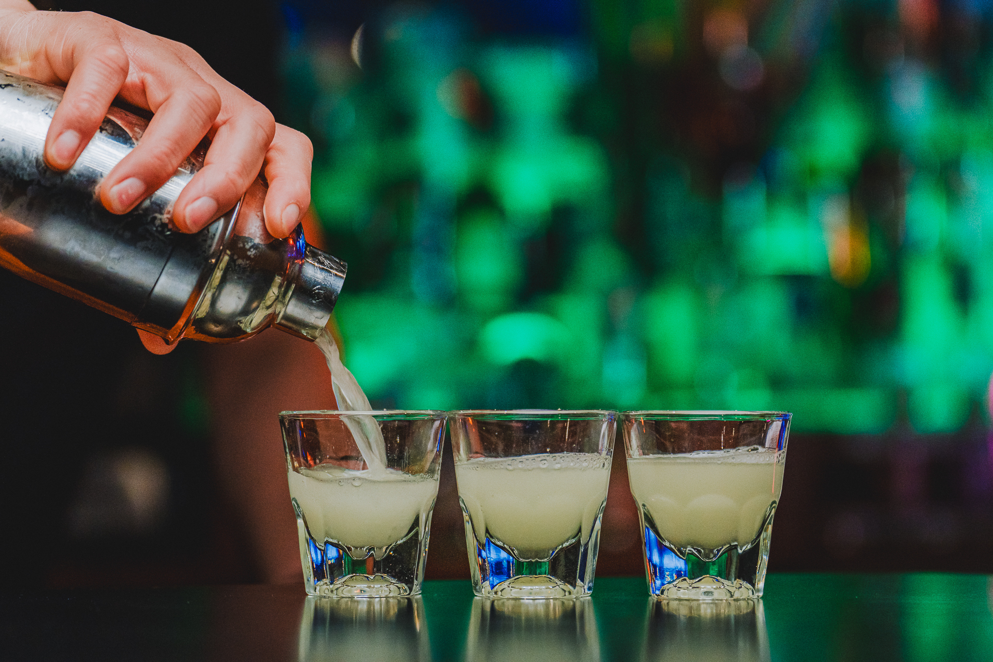 photo of the lemon drop shot